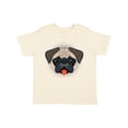 thumbnail image 1 of Inktastic Cute Pug Puppy Dog Boys or Girls Toddler T-Shirt, 1 of 5