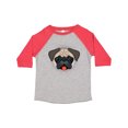 thumbnail image 1 of Inktastic Cute Pug Puppy Dog Boys or Girls Toddler T-Shirt, 1 of 5
