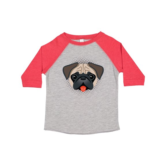 Inktastic Cute Pug Puppy Dog Boys or Girls Toddler T-Shirt
