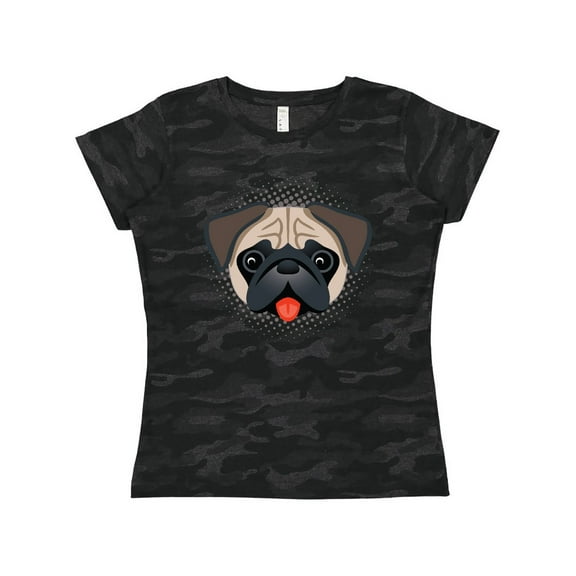 Inktastic Cute Pug Puppy Dog Gift Women's T-Shirt