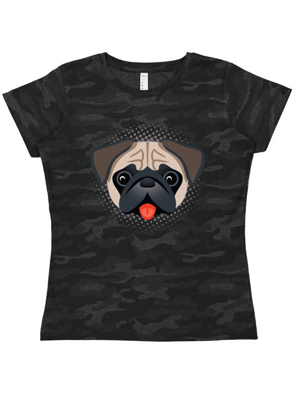 Cute Pug Puppy Dog Gift Women's T-Shirt