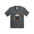 thumbnail image 1 of Inktastic Cute Pug Puppy Dog Youth T-Shirt, 1 of 5