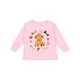 thumbnail image 1 of Inktastic Cute Puppy Valentine with Hearts and Bones Boys or Girls Long Sleeve Toddler T-Shirt, 1 of 5