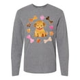 thumbnail image 1 of Inktastic Cute Puppy Valentine with Hearts and Bones Long Sleeve T-Shirt, 1 of 5
