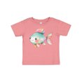 thumbnail image 1 of Inktastic Cute Rainbow Fish Boys or Girls Baby T-Shirt, 1 of 5