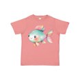 thumbnail image 1 of Inktastic Cute Rainbow Fish Boys or Girls Toddler T-Shirt, 1 of 5