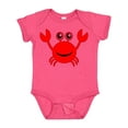 thumbnail image 1 of Inktastic Cute Red Crab Boys or Girls Baby Bodysuit, 1 of 5