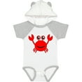thumbnail image 1 of Inktastic Cute Red Crab Boys or Girls Baby Bodysuit, 1 of 5