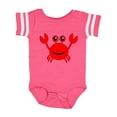 thumbnail image 1 of Inktastic Cute Red Crab Boys or Girls Baby Bodysuit, 1 of 5