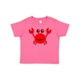 thumbnail image 1 of Inktastic Cute Red Crab Boys or Girls Baby T-Shirt, 1 of 5