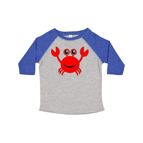 Inktastic Cute Red Crab Boys or Girls Toddler T-Shirt