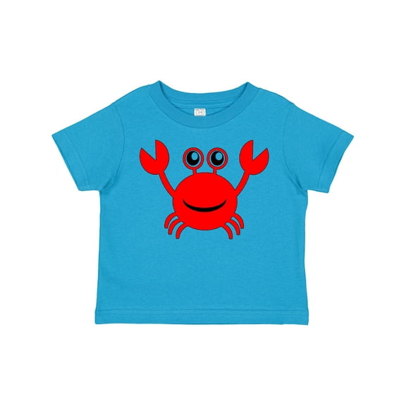 Inktastic Cute Red Crab Boys or Girls Toddler T-Shirt