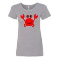 thumbnail image 1 of Inktastic Cute Red Crab Women's T-Shirt, 1 of 5