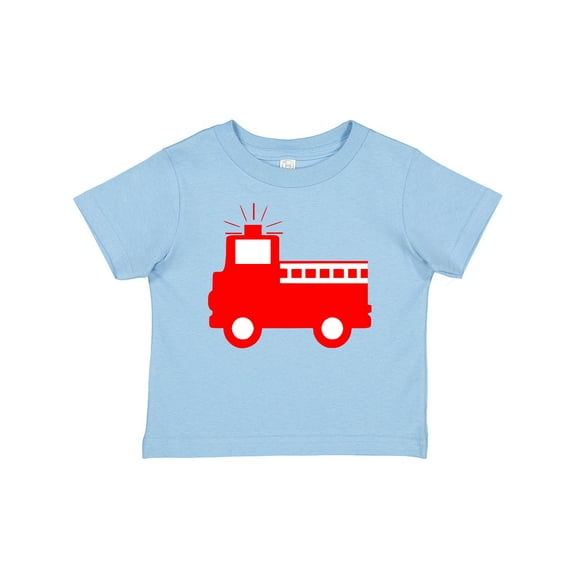 Inktastic Cute Red Firetruck Boys or Girls Baby T-Shirt