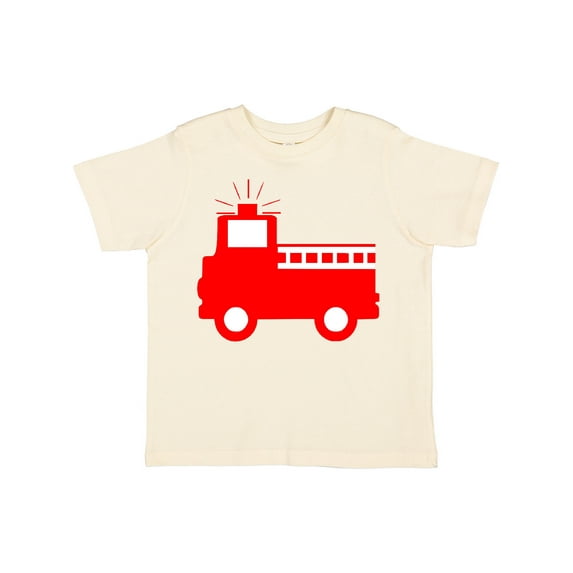 Inktastic Cute Red Firetruck Boys or Girls Toddler T-Shirt