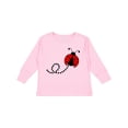 thumbnail image 1 of Inktastic Cute Red Ladybug Boys or Girls Long Sleeve Toddler T-Shirt, 1 of 5