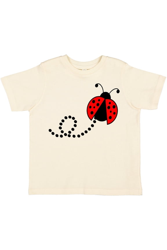 Cute Red Ladybug Boys or Girls Toddler T-Shirt