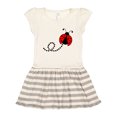 thumbnail image 1 of Inktastic Cute Red Ladybug Gift Toddler Girl Dress, 1 of 4