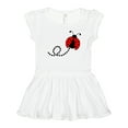 thumbnail image 1 of Inktastic Cute Red Ladybug Girls Toddler Dress, 1 of 5
