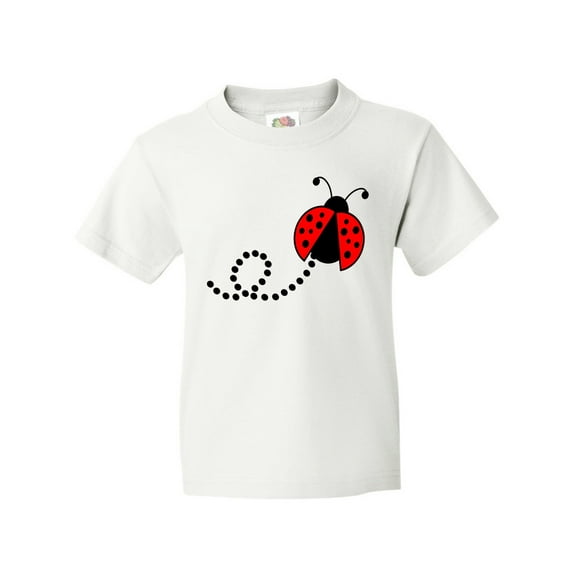 Inktastic Cute Red Ladybug Youth T-Shirt