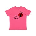 thumbnail image 1 of Inktastic Cute Red Ladybug Youth T-Shirt, 1 of 5