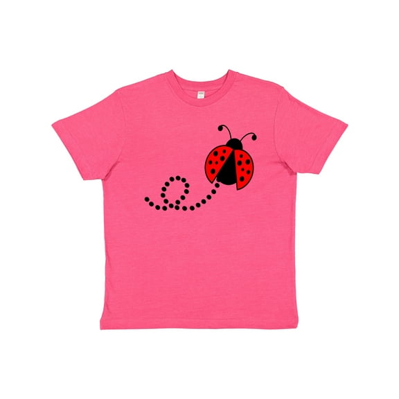 Inktastic Cute Red Ladybug Youth T-Shirt