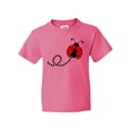 thumbnail image 1 of Inktastic Cute Red Ladybug Youth T-Shirt, 1 of 5