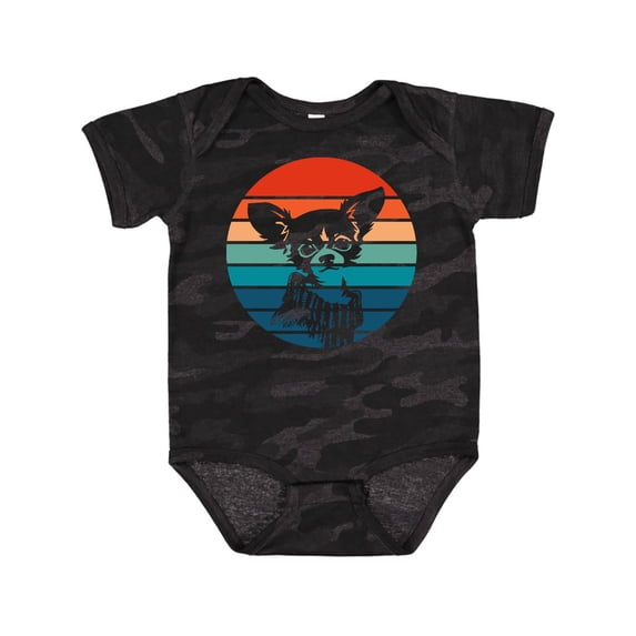 Inktastic Cute Retro Chihuahua Boys or Girls Baby Bodysuit