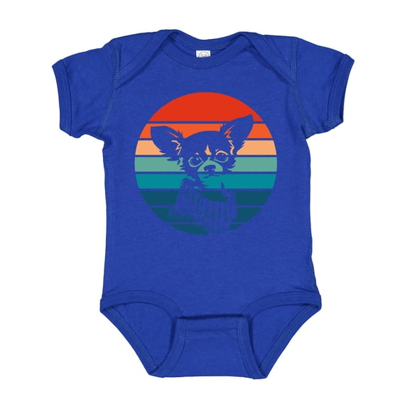 Inktastic Cute Retro Chihuahua Boys or Girls Baby Bodysuit