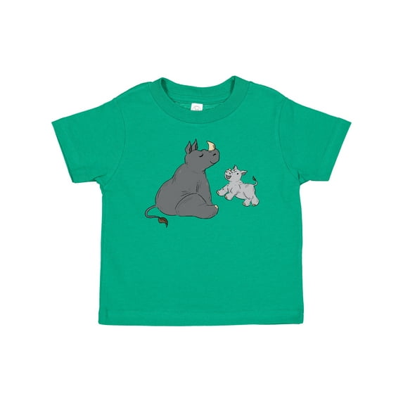 Inktastic Cute Rhinos Boys or Girls Baby T-Shirt