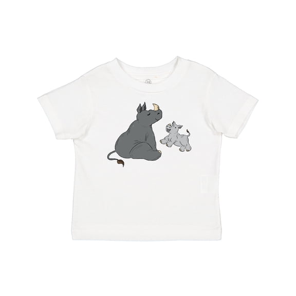 Inktastic Cute Rhinos Boys or Girls Baby T-Shirt