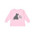 thumbnail image 1 of Inktastic Cute Rhinos Boys or Girls Long Sleeve Toddler T-Shirt, 1 of 5