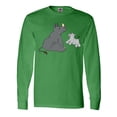 thumbnail image 1 of Inktastic Cute Rhinos Long Sleeve T-Shirt, 1 of 5