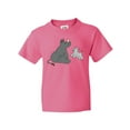 thumbnail image 1 of Inktastic Cute Rhinos Youth T-Shirt, 1 of 5