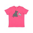 thumbnail image 1 of Inktastic Cute Rhinos Youth T-Shirt, 1 of 5