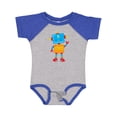 thumbnail image 1 of Inktastic Cute Robot, Colorful Robot, Funny Robot, Robotics Boys or Girls Baby Bodysuit, 1 of 5