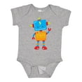 thumbnail image 1 of Inktastic Cute Robot, Colorful Robot, Funny Robot, Robotics Boys or Girls Baby Bodysuit, 1 of 5