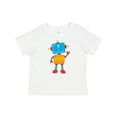 thumbnail image 1 of Inktastic Cute Robot, Colorful Robot, Funny Robot, Robotics Boys or Girls Baby T-Shirt, 1 of 5