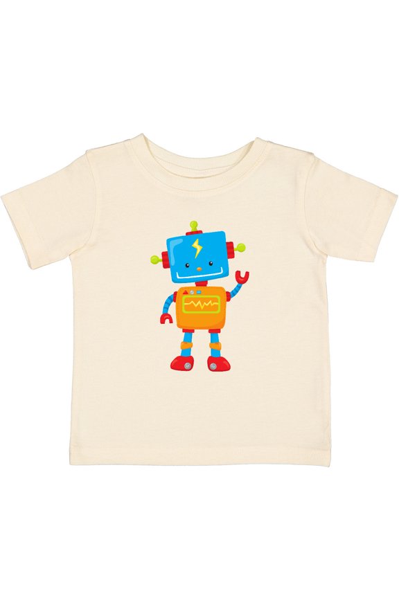 Cute Robot, Colorful Robot, Funny Robot, Robotics Boys or Girls Baby T-Shirt