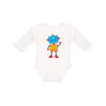 thumbnail image 1 of Inktastic Cute Robot, Colorful Robot, Funny Robot, Robotics Boys or Girls Long Sleeve Baby Bodysuit, 1 of 5
