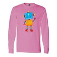 thumbnail image 1 of Inktastic Cute Robot, Colorful Robot, Funny Robot, Robotics Long Sleeve T-Shirt, 1 of 5