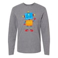 thumbnail image 1 of Inktastic Cute Robot, Colorful Robot, Funny Robot, Robotics Long Sleeve T-Shirt, 1 of 5