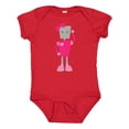 thumbnail image 1 of Inktastic Cute Robot, Funny Robot, Girl Robot, Pink Robot Girls Baby Bodysuit, 1 of 5
