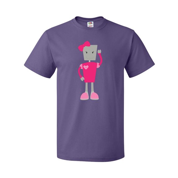 Inktastic Cute Robot, Funny Robot, Girl Robot, Pink Robot T-Shirt