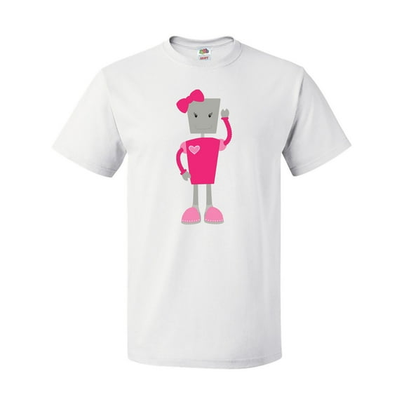 Inktastic Cute Robot, Funny Robot, Girl Robot, Pink Robot T-Shirt