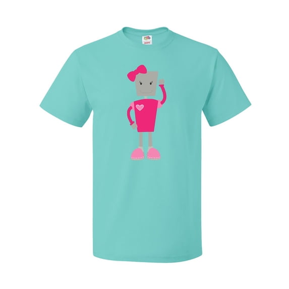 Inktastic Cute Robot, Funny Robot, Girl Robot, Pink Robot T-Shirt