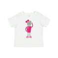 thumbnail image 1 of Inktastic Cute Robot, Girl Robot, Pink Robot with Ribbon Girls Toddler T-Shirt, 1 of 5