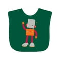 thumbnail image 1 of Inktastic Cute Robot, Silly Robot, Funny Robot, Robotics Boys or Girls Baby Bib, 1 of 4