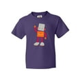 thumbnail image 1 of Inktastic Cute Robot, Silly Robot, Funny Robot, Robotics Youth T-Shirt, 1 of 5