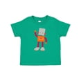 thumbnail image 1 of Inktastic Cute Robot, Smiling Robot, Colorful Robot Boys or Girls Baby T-Shirt, 1 of 5